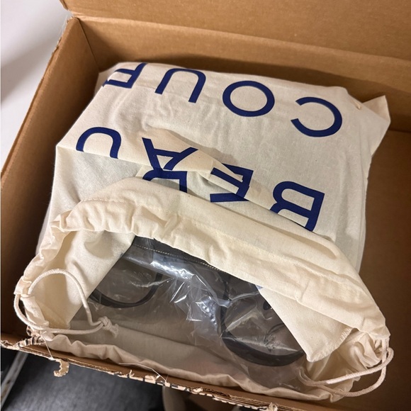 Clare V. Fleurine Black Leather Shoulder Bag - Picture 3 of 4